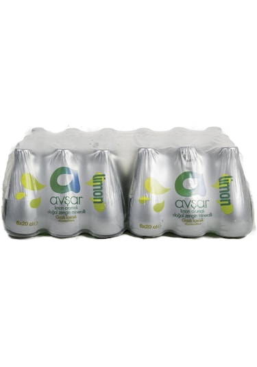 Avşar Limon Aromalı Maden Suyu 200 Ml X 24 Adet
