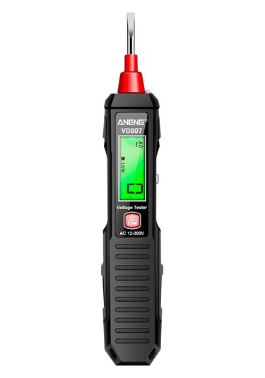 Yifomall Aneng Vd807 Akıllı Dijital Voltaj Test Kalemi - 12-300v Ac/dc, Ncv Sensörlü, Led Aydınlatmalı, Pil Hariç