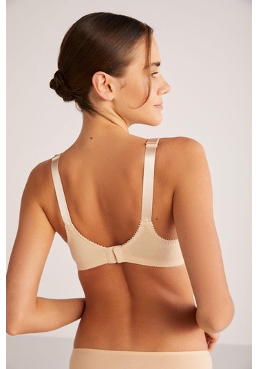 Kom Carol Siyah Toparlayıcı Pamuklu Sütyen 001