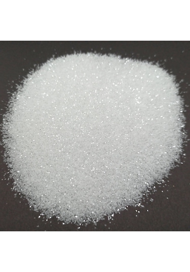 SİM BEYAZ RENK SADE GLİTTER TOZ SİM 500 GR