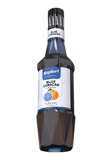 Saphori Turunç - Blue Curaçao Aromalı Kokteyl Şurubu 700 Ml