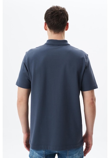 AR-MA Arma Erkek % 100 Pamuk Penye Pike Regular Fit Polo Yaka Gömlek Y25374351101 Gri-g3 Gri