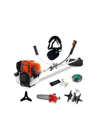 Gardenpro TK40FA 4 Zamanlı Tırpan + Testere + Çapalama Aparatı