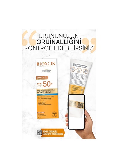 Bioxcin Sun Care Hassas Ciltler İçin Çok Yüksek Korumalı Güneş Kremi 50 SPF 50 Ml Hassas, Dry Touch, Mat