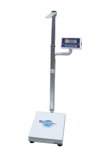 Hcw-m 200 Kg X 50 Gr 35 X 40 Kilo Boy Ölçer Baskül-135747 Beyaz - Pembe