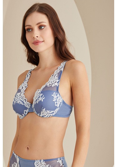 Loya Kadın İndigo Dalia Desteksiz Tek Sütyen İndigo