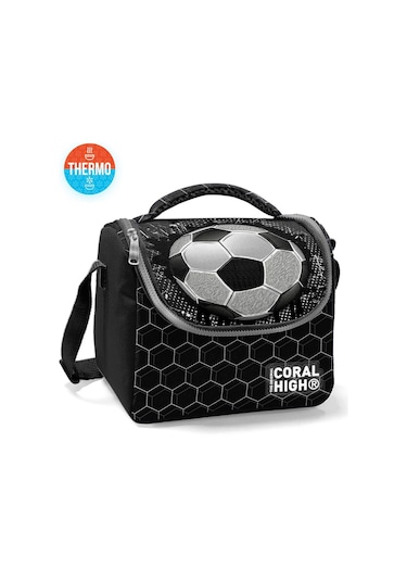 Coral High Kids Futbol Desenli Thermo Beslenme Çantası 11886