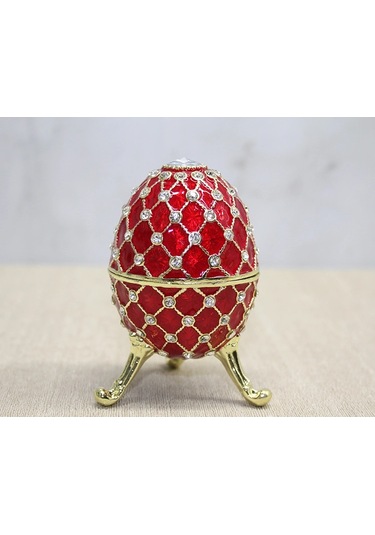 Swarovski Taşlı Yumurta - Model 7 Çok Renkli