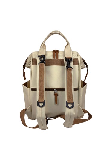 Monaco Baby Bag Baskılı Anne Bebek Bakım Sırt Çantası Çok Renkli