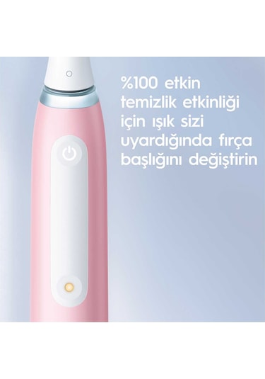 Oral-B İO Series 3 Şarjlı Diş Fırçası Pembe