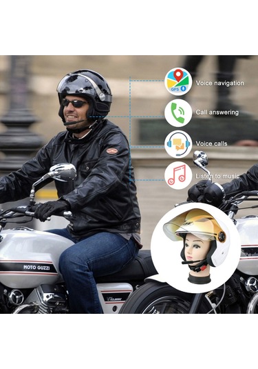 Cbtx Global Bt8 Motosiklet Kaskı Bluetooth Kulaklığı
