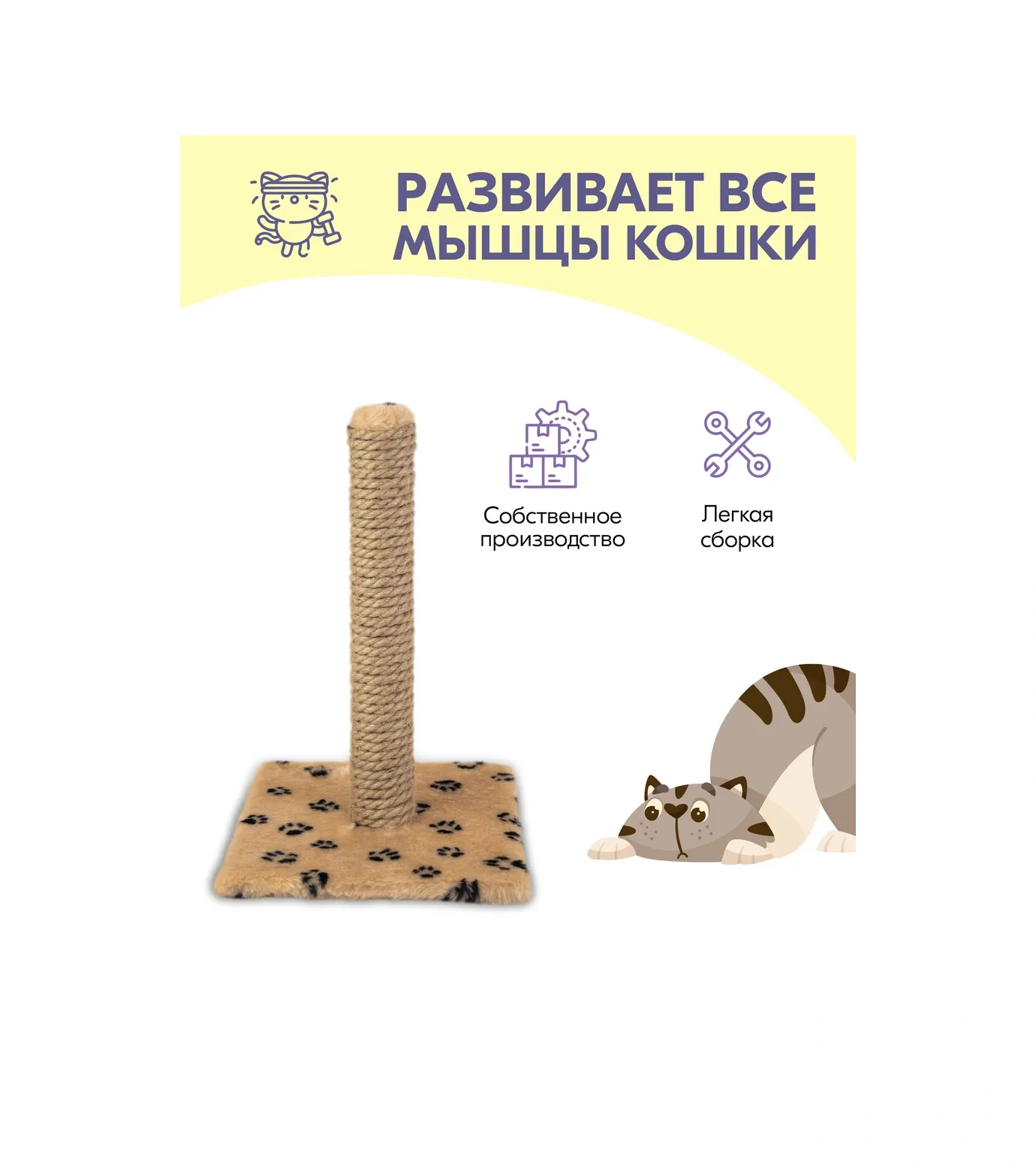 Pettails Kediler İçin Tırnak Törpüleme Direği Zemin Tipi 30 30 45 Cm 424699266