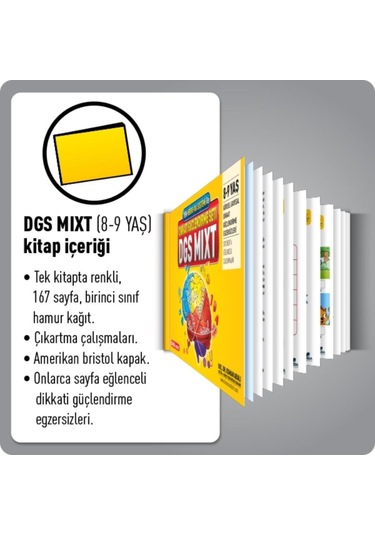 Adeda Dikkati Güçlendirme Seti Mixt 8-9  Yaş