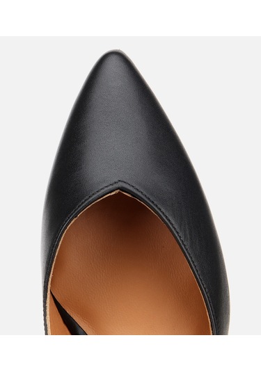 Hotiç Kadın Deri Siyah İnce Topuklu Stiletto 01ayh312520a100 Siyah