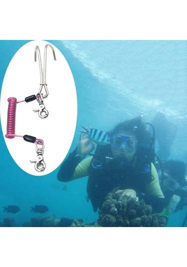 Dolıty Resif Drift Kancası Tüplü Dalış Mağara Pembe