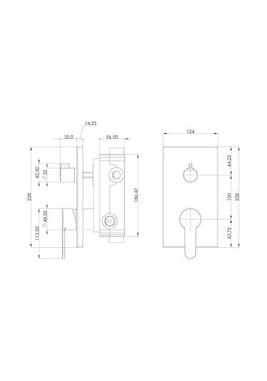 Teska Simena Set. Ankastre Duş Takımı Set Halinde Tam Takım Krom