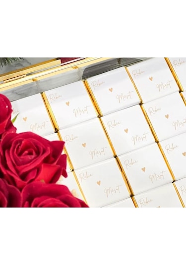 Kız İsteme Çikolatası Gold Kutu 80 Li