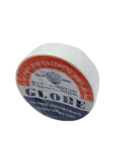 Globe 19Mm Beyaz İzole Bant