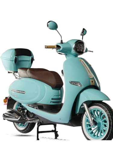 Motolüx Americano 125 CC Benzinli Scooter Turkuaz