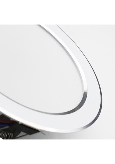 Sıcak Beyaz 10 Adet Led Downlight 220v Yuvarlak Gömme Armatürler 18w 15w 12w 9w 7w Tavan Spot Aşağı Işıklar Mutfak Oturma Odası Ofis Için 7w