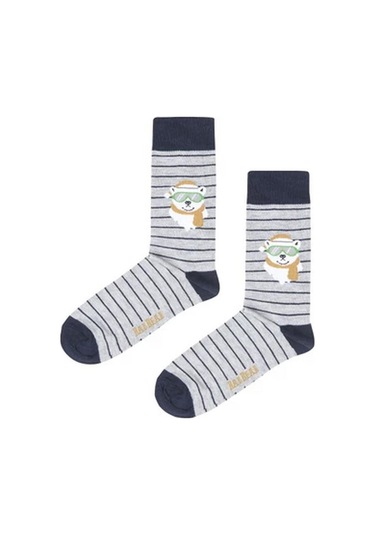 Bad Bear 20.02.02.007-c19 Scout Tall Erkek Çorap Gri Melanj