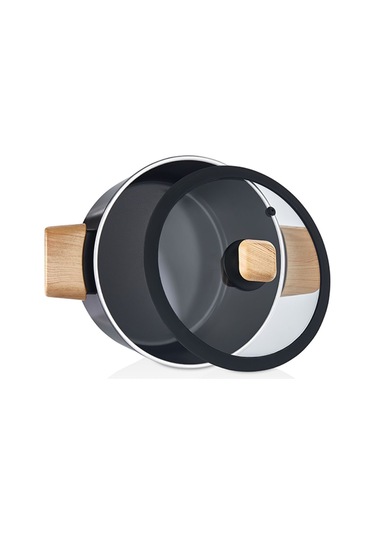 Auris 26 Cm Derin Tencere Siyah