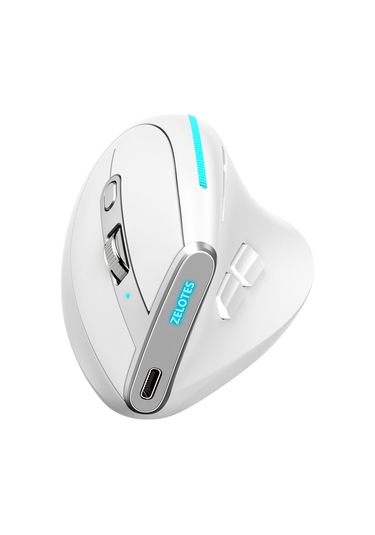 Geeksen Zelotes F-36 Kablosuz Oyun Faresi: 8 Buton, 2400 Dpı, 2.4ghz Frekans, Çoklu Sistem Desteği, 105g Hafif Tasarım F-36