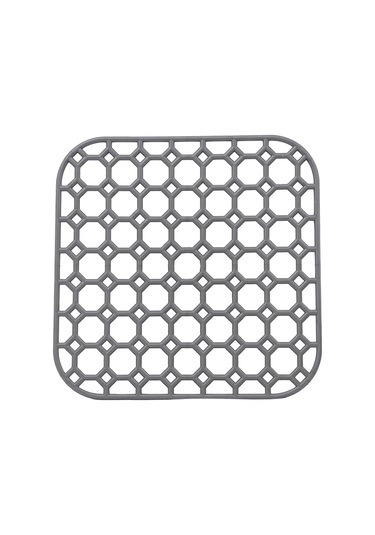 Vasilisa Krasa Mutfak Lavabosu İçin Izgara, Kare 25,5 25,5 Cm 211254956 Gri