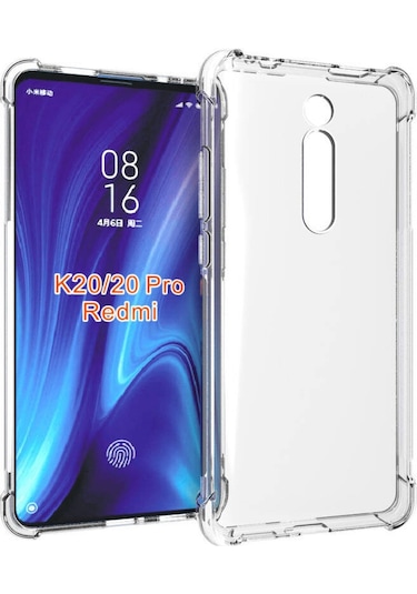 Xiaomi Redmi K20 Kılıf Şeffaf Nitro Anti Shock Kapak