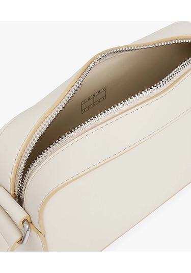 Tommy Hilfiger Kadın Bej Omuz Çantası Aw0aw17872-acg Krem