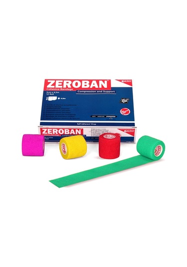 Zeroban Bandaj 5 CM x 4.5 M Yeşil
