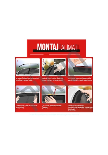 Honda Civic Fc5 2016-2022 Arası Kromlu Cam Rüzgarlığı 4'lü Set A+ Plus