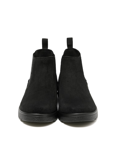 Bot Kadın 45 U33 Vx Fly Flot Cloth Woman Ankle Boot Black Siyah