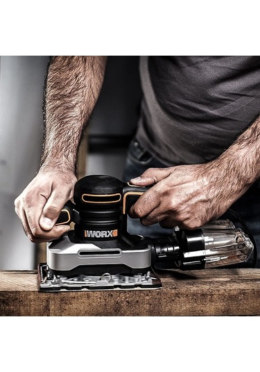 Worx Wx642.1 270watt Profesyonel Devir Ayarlı Titreşimli Zımpara Fr Wx642.1