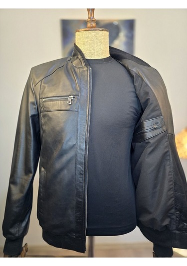 Always Leather Usta İşi Özel Dikim Hakiki Deri 1803340033 Siyah