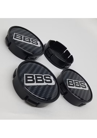 BBS Beyaz Karbon 55/52 Jant Göbeği