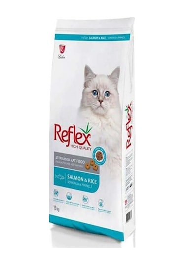 Reflex Kısırlaştırılmış Somonlu Yetişkin Kedi Maması 15 KG