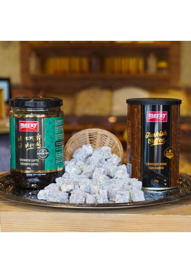 Meray Menengiç Kahvesi 600 G + Türk Kahvesi 250 G Kutu + 100 G