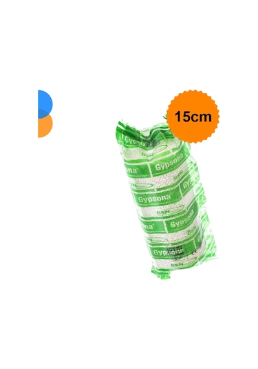 Gypsona Alçılı Sargı 15cmx2m