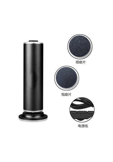 Moveevo Yeni Elektrikli Ayak Öğütücü Güzellik Ayak Aleti Peeling Makinesi Otomatik Peeling Nasır Pedikür Alet Seti Gri Avrupa