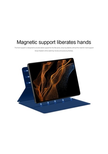 Didadodo Tab S9 Ultra 14.6 2023 Kılıf - Manyetik, Otomatik Uyandırma, Kalem Yuvası Ve Katlanır Stand