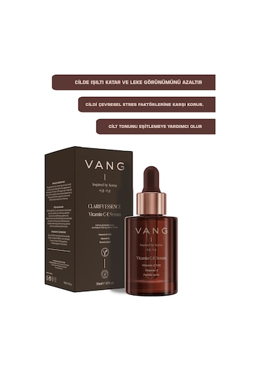Vang Leke Karşıtı ve Aydınlatıcı C Vitamini Serumu 30 ML