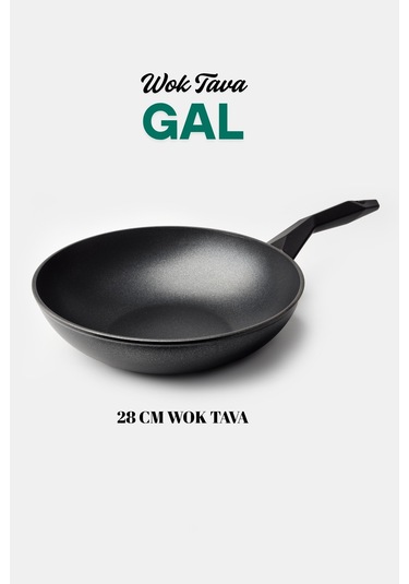 Gal Wok Tava 28 Cm Siyah