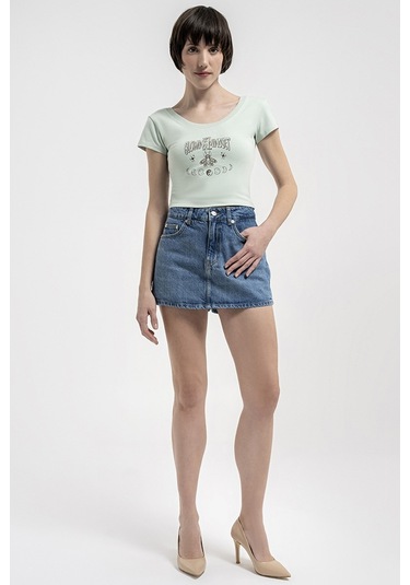 Loft Crop Kadın Tişört Lf2035279