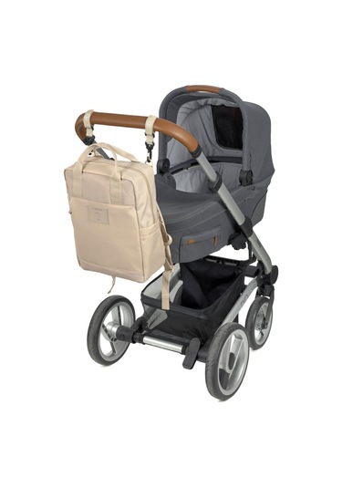 Lassig Vividal Bebek Bakım Sırt Çantası Humus Krem