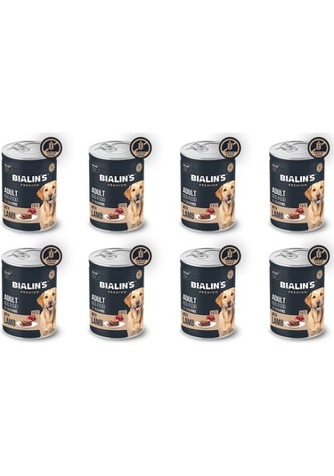 8'li Yetişkin Köpek Maması - Kuzulu 400 Gram