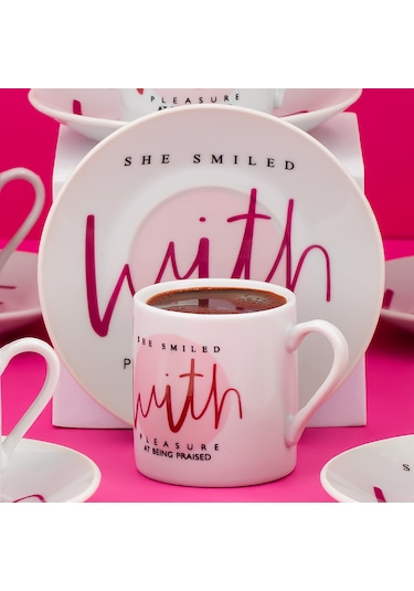 Porsima 10 Porselen 12 Parça Türk Kahve Fincan Takımı 90ml