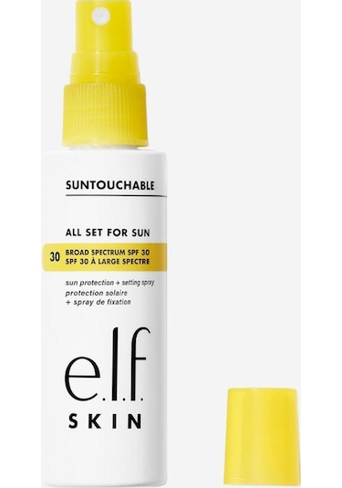 E.l.f. All Set For Sun Lsf 30 Sabitleme Spreyi, 45 G Makyaj Bazları