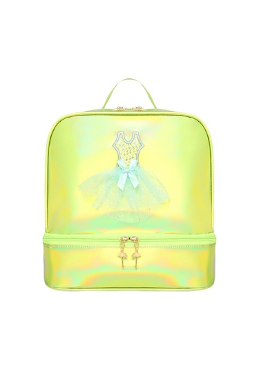 Suntek Bale Dans Sırt Çantası Günlük Spor Jimnastiği Için Yeşil