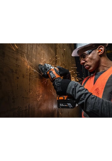 Aeg BEWS 18-125BLPX2-502C 5.0Ah Çift Akülü Kömürsüz Taşlama - T4935480858